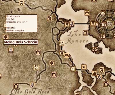 Interaktive Landkarte von Cyrodiil und Shivering Isles - als Software für Windows