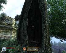 Oblivion, Eingang im toten Baum